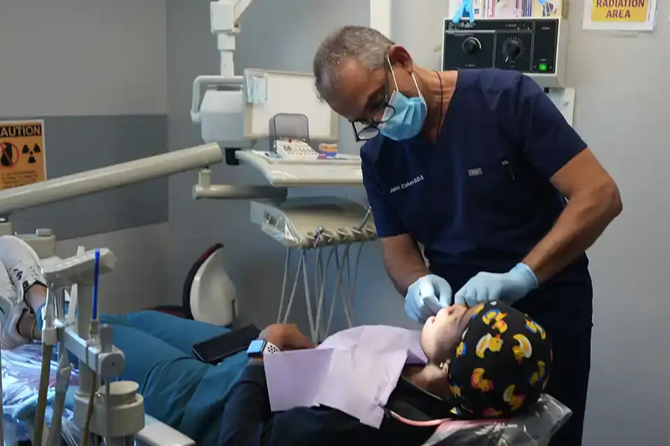 Tooth fairy dental implant surgery